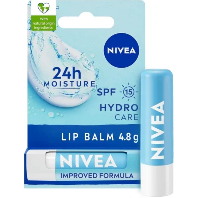 Nivea SPF-15 Hydro Care lip Balm Stick 4.8g