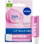 Nivea Soft Rose lip Balm Stick 4.8g