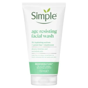 Simple Age Resisting Facial Wash Regeneration 150ML