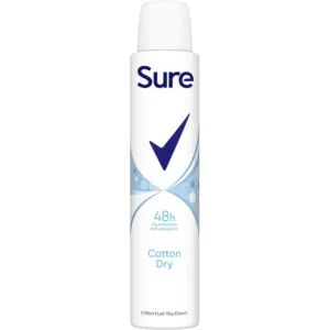 Sure Anti-Perspirant Cotton Dry Body Spray 200ML