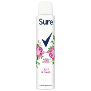 Sure Anti-Perspirant Light And Fresh Body Spray 200ML
