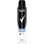 Sure Men Invisible Ice Fresh Body Spray Anti-White Marks 200ML