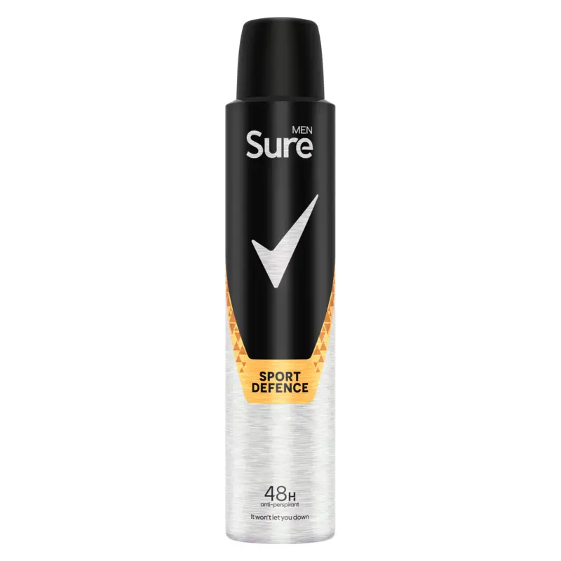 Sure Men Sport Defence Body Spray Anti-Perspirant 200ML Sure Men Sport Defence Body Spray Anti-Perspirant 200ML