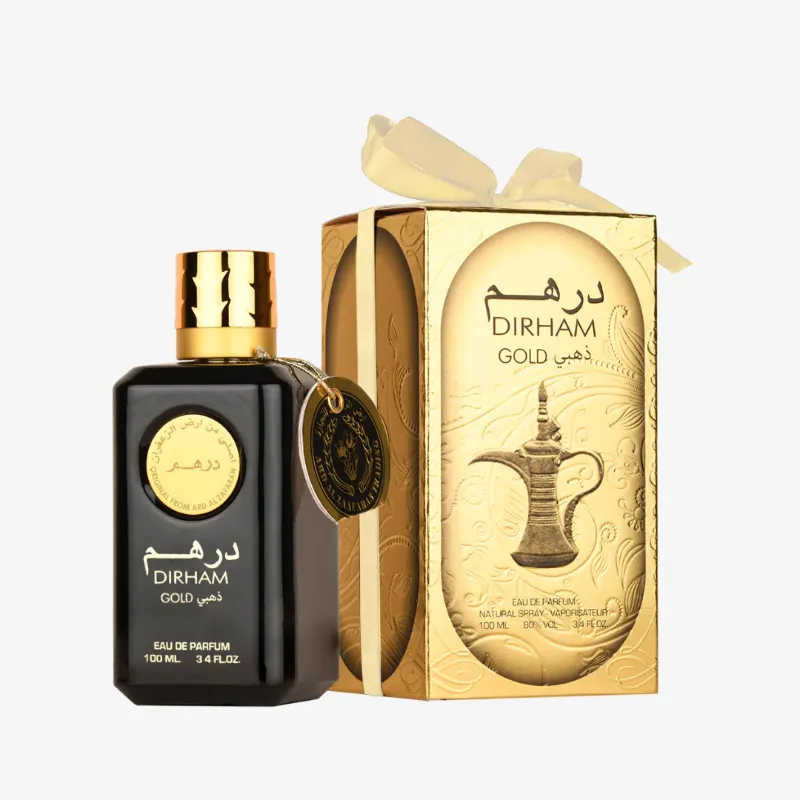 Dirham GOLD EAU DE PARFUM Natural Spray 100ML Dirham GOLD EAU DE PARFUM Natural Spray 100ML