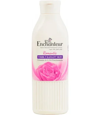 Enchanteur Perfumed Lotion Romantic Visibly Radiant Skin 250ML