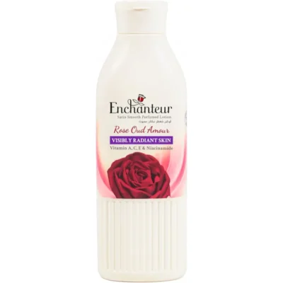 Enchanteur Perfumed Lotion Rose Oud Amour Visibly Radiant Skin 250ML