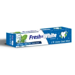 Fresh & White Toothpaste Extra Cool Mint 160G