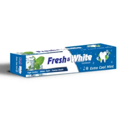 Fresh & White Toothpaste Extra Cool Mint 160G