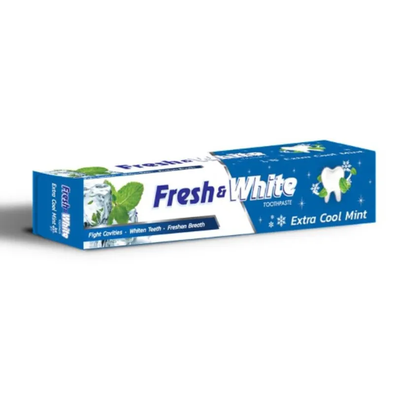 Fresh & White Toothpaste Extra Cool Mint 160G Fresh & White Toothpaste Extra Cool Mint 160G