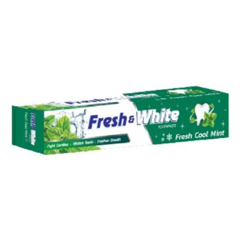 Fresh & White Toothpaste Fresh Cool Mint 160G Fresh & White Toothpaste Fresh Cool Mint 160G