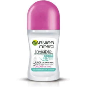 Garnier Mineral Invisible Fresh Scent Black White Colors Roll ON 50ML