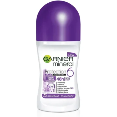 Garnier Mineral Protection 6 Floral Fresh 6IN1 Roll ON 50ML