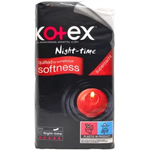 Kotex Maxi Pads Night Time 10-Pack