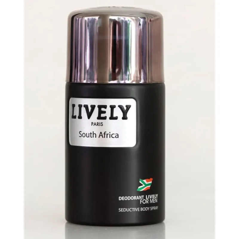 Lively Paris South Africa Body Spray 250ML Lively Paris South Africa Body Spray 250ML