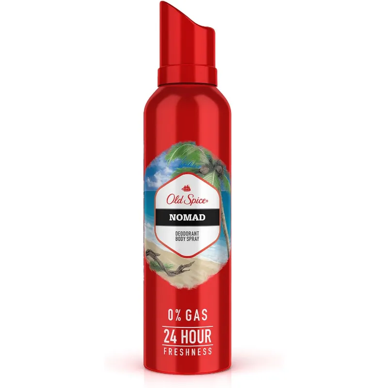 Old Spice Nomad Deodorant Body Spray 0% Gas 140ML Old Spice Nomad Deodorant Body Spray 0% Gas 140ML
