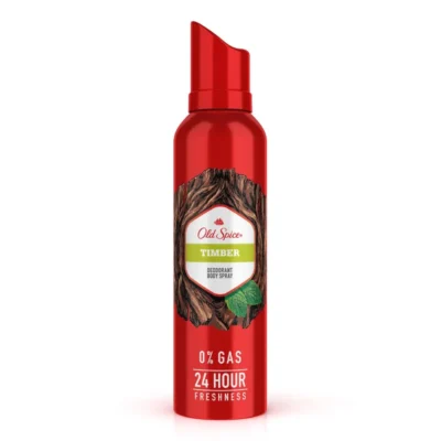 Old Spice Timber Deodorant Body Spray 0% Gas 140ML