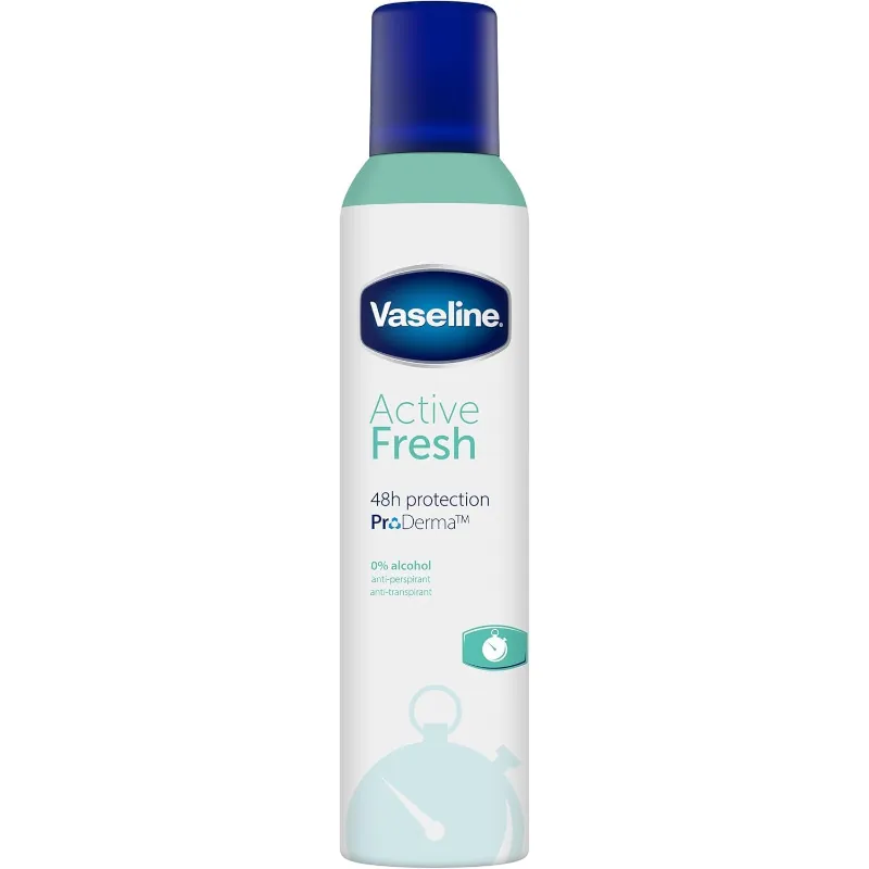 Vaseline Active Fresh Body Spray 250ML Vaseline Active Fresh Body Spray 250ML