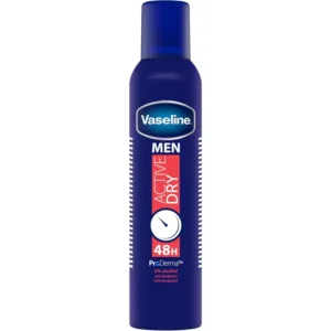 Vaseline Men Active Dry Body Spray 250ML