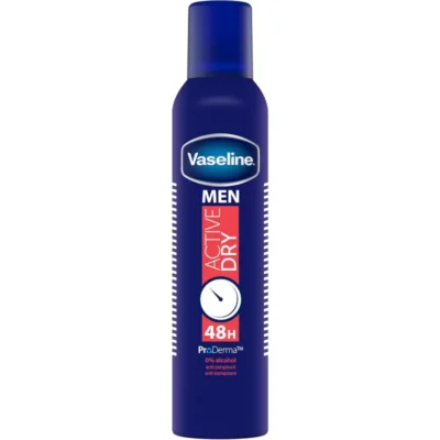 Vaseline Men Active Dry Body Spray 250ML