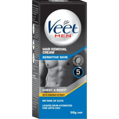 Veet Men Hair Removal Cream Sensitive Skin 50G