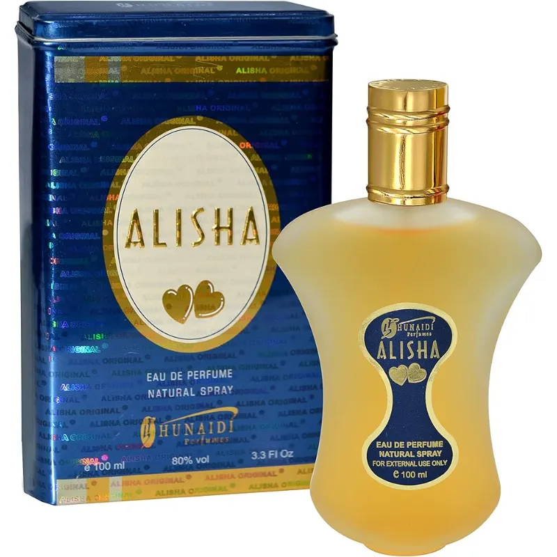 Alisha EAU DE PERFUME Natural Spray 100ML Alisha EAU DE PERFUME Natural Spray 100ML
