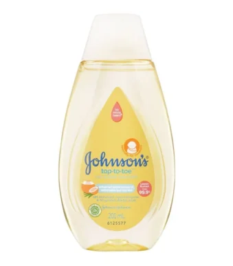 Johnson Top-To-Toe Wash Mild Gently Newborn Care 200ML