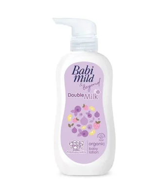 Babi Mild Double Milk Organic Baby Lotion 350ML