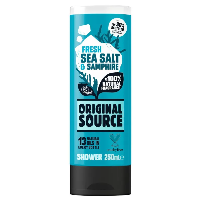 Fresh Sea Salt And Samphire Original Source Shower Gel 250ML Fresh Sea Salt And Samphire Original Source Shower Gel 250ML