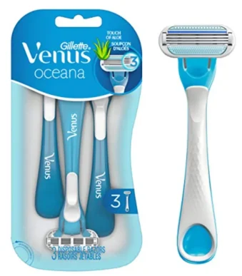 Gillette Venus Oceana Disposable Razors 3-Pack