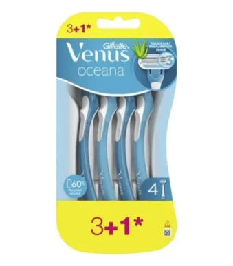 Gillette Venus Oceana Disposable Razors 4-Pack