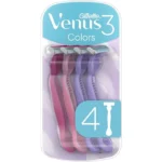 Gillette Venus3 Colors Disposable Razors 4-Pack