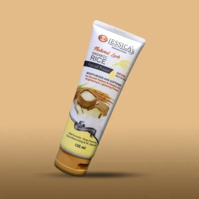 Jessica Natural Look Organic Rice Facial Foam 125ML