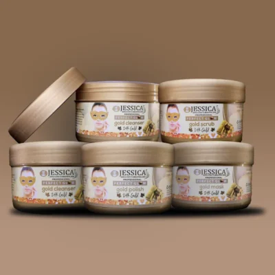 Jessica Perfect Glow 24K Gold Facial Saloon Pack-5