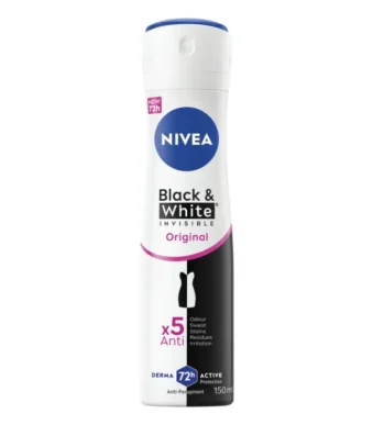 Nivea Black & White Invisible Original Body Spray 150ML