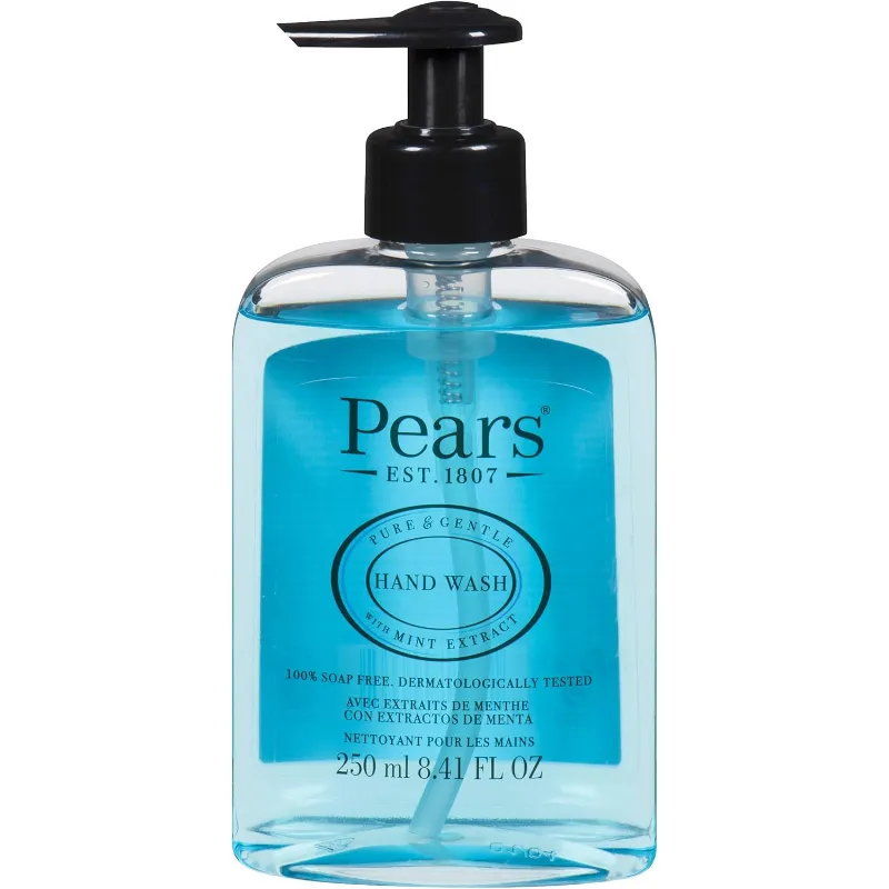 Pears Pure & Gentle hand Wash Mint Extract 250ML Pears Pure & Gentle hand Wash Mint Extract 250ML