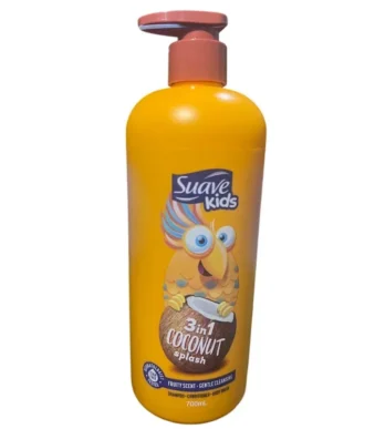 Suave Kids 3In1 Coconut Splash Shampoo Conditioner Body Wash 700ML