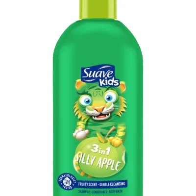 Suave Kids 3In1 Silly Apple Shampoo Conditioner Body Wash 350ML