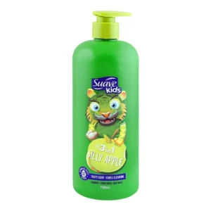 Suave Kids 3In1 Silly Apple Shampoo Conditioner Body Wash 700ML