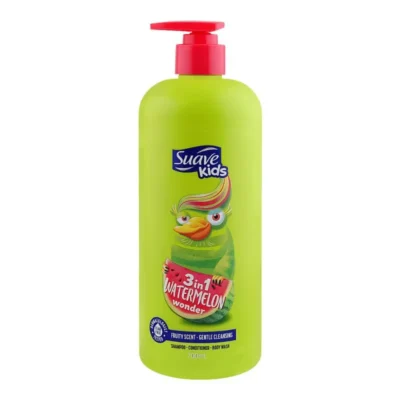 Suave Kids 3In1 Watermelon Wonder Shampoo Conditioner Body Wash 700ML