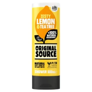 Zesty Lemon and Tea Tree Original Source Shower Gel 500ML