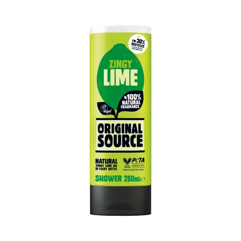 Zingy Lime Original Source Shower Gel 250ML Zingy Lime Original Source Shower Gel 250ML