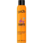 Got2b Dry Shampoo Extra Texture Grapefruit And Amber Scent 200ML