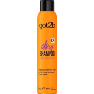 Got2b Dry Shampoo Extra Texture Grapefruit And Amber Scent 200ML