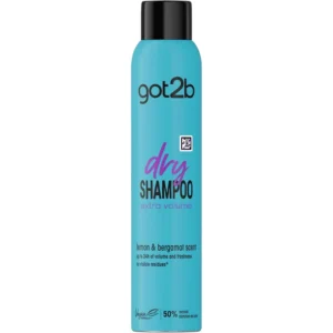 Got2b Dry Shampoo Extra Volume Lemon And Bergamot Scent 200ML