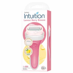 Schick Intuition Lemon Berry Breeze 1-Razor Travel Cap