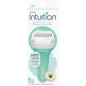 Schick Intuition Sensitive Care 1-Razor Travel Cap