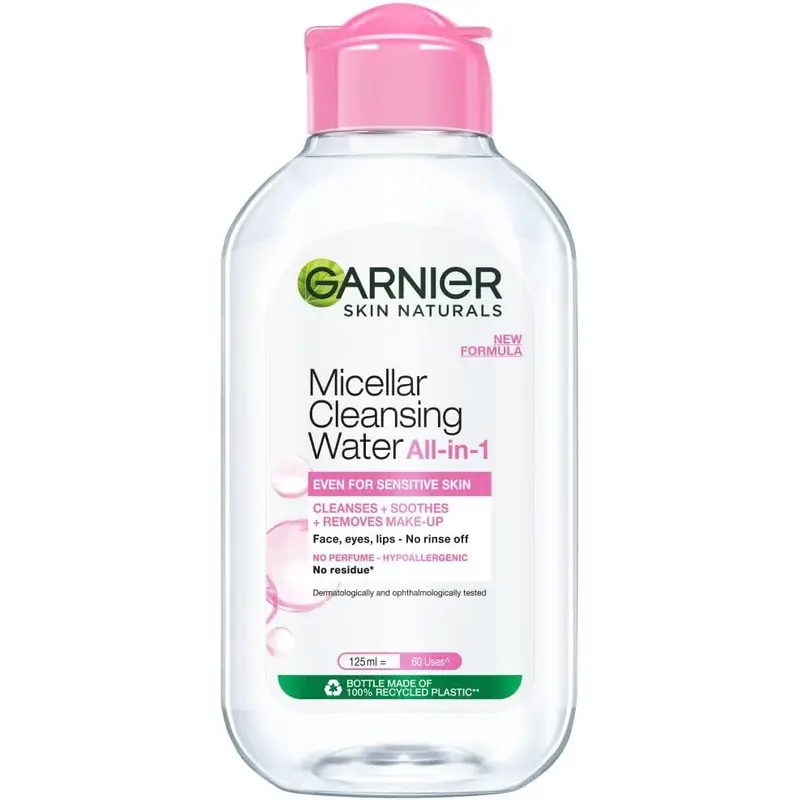 Garnier Micellar Cleansing Water All-In-1 Even For Sensitive Skin 125ML