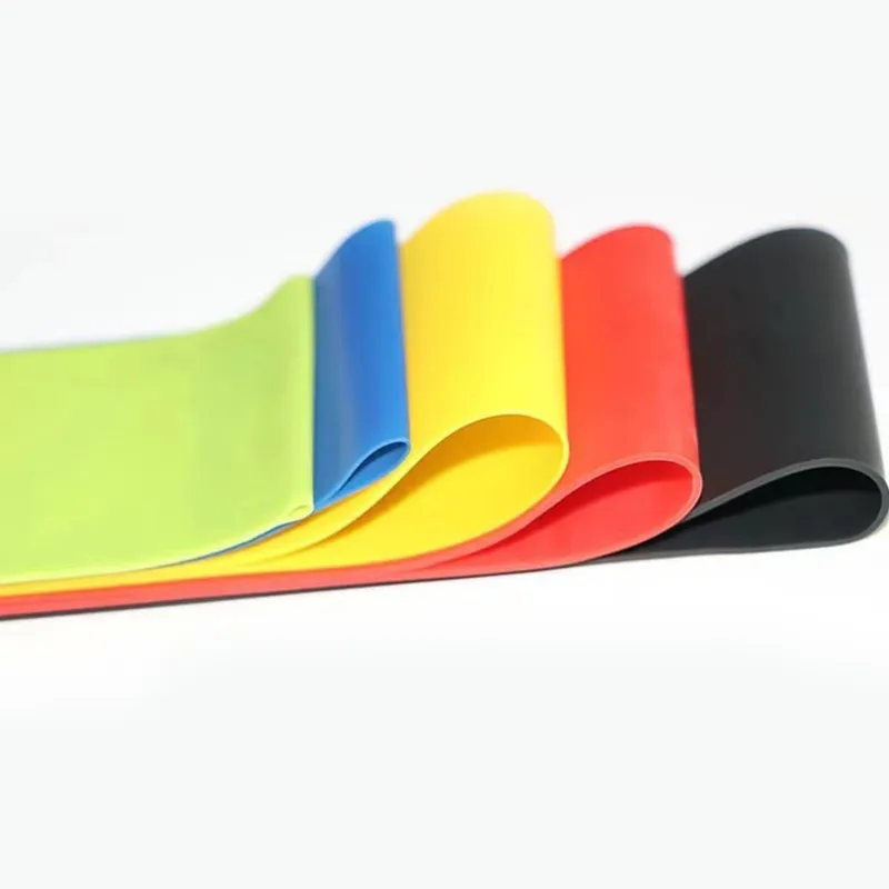 Set of 5 Rubber Latex Anti-Slip Resistance Band