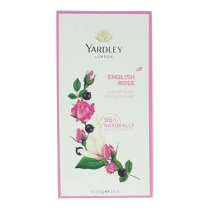 Yardley London English Rose Luxury Soap 100G Pack-3