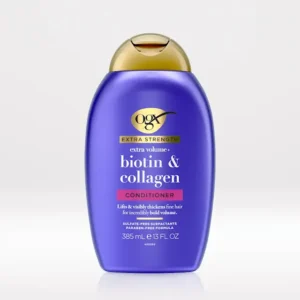 OGX Extra Strength Extra Volume Biotin & Collagen Conditioner 385ML